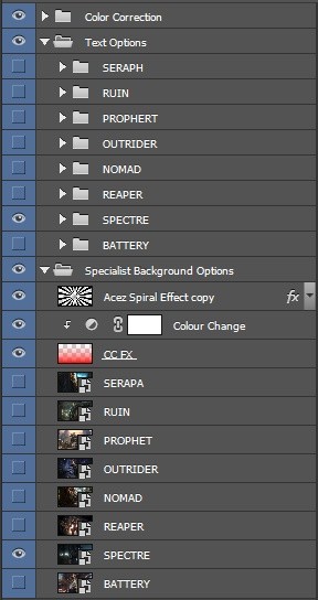 Black Ops III Specialist Thumbnail Pack