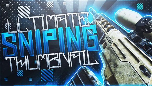 Ultimate Sniping Thumbnail Template Pack