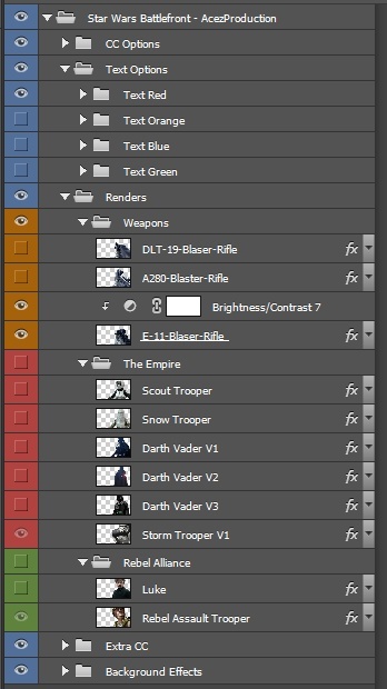 Star Wars Battlefront Ultimate Thumbnail Template V1