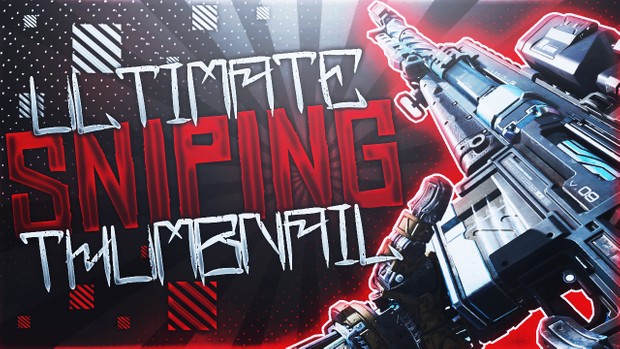 Ultimate Sniping Thumbnail Template Pack
