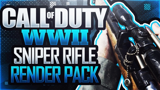 Call of Duty: WWII Sniper Rifle Cut-Out Render Pack