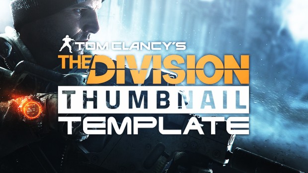 The Division YouTube Thumbnail Template - Photoshop