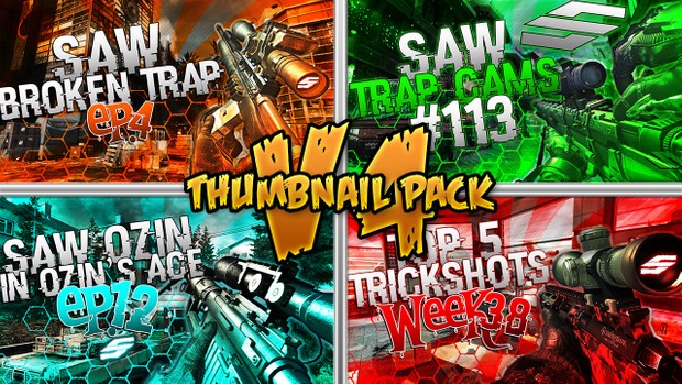 Thumbnail Pack V4 - Saw Sniping Edition