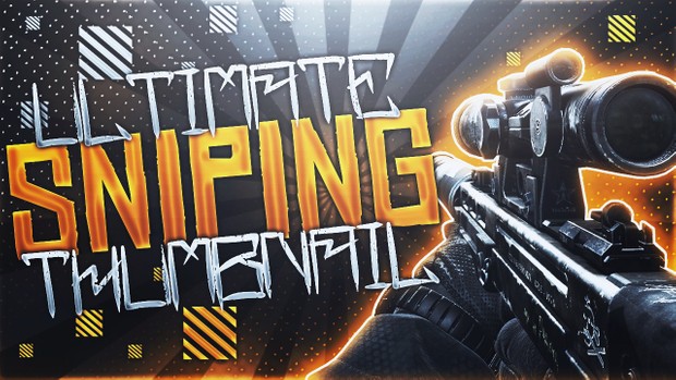 Ultimate Sniping Thumbnail Template Pack
