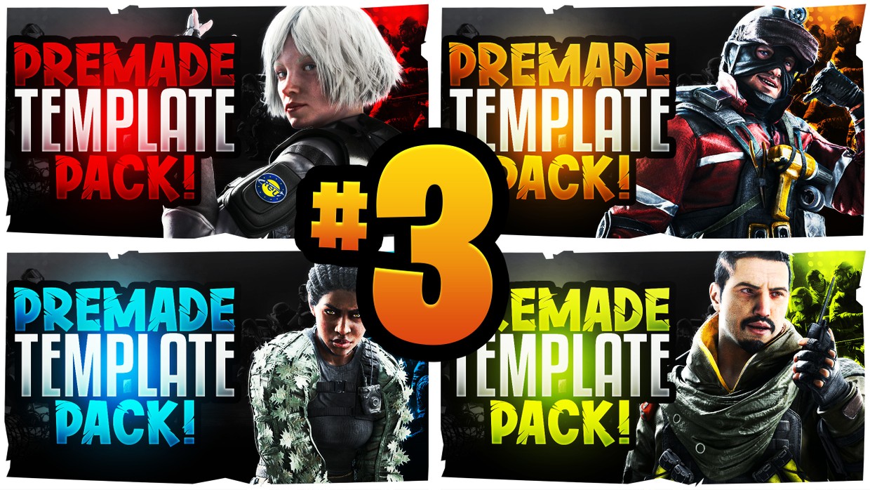 Rainbow Six: Siege Thumbnail Pack – MPZJ