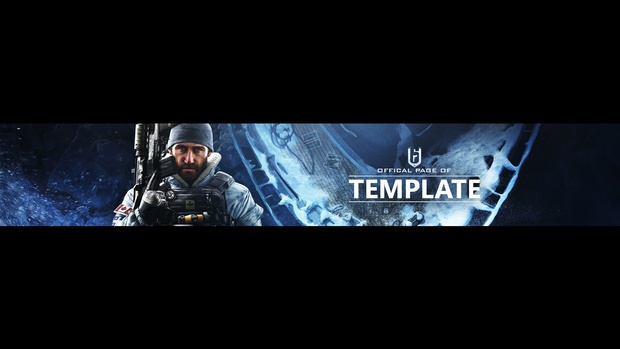 Rainbow Six Siege - Black Ice DLC - Revamp Template - Photoshop