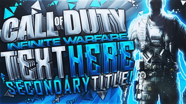 Infinite Warfare Thumbnail Template Pack V1 - Legacy Edition - Photoshop Template