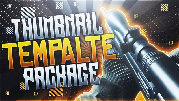 Modern Warfare Remastered - Thumbnail Template Pack V5 - Photoshop Template