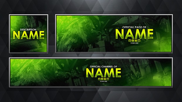 Social Media Revamp Pack - Modern Warfare Remastered Edition - Photoshop Template
