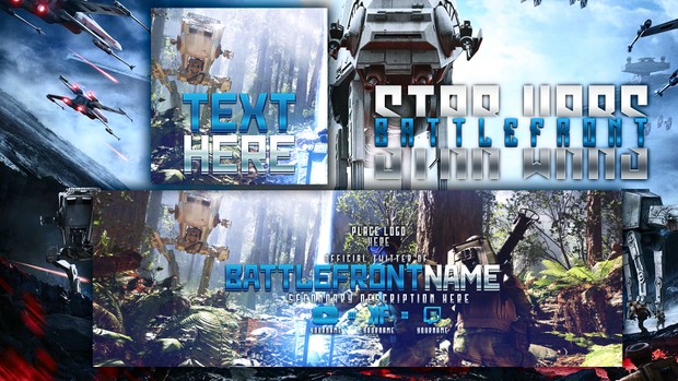Star Wars Battlefront - Ultimate Twitter Revamp Pack - 8 Design in 1 Free Pack