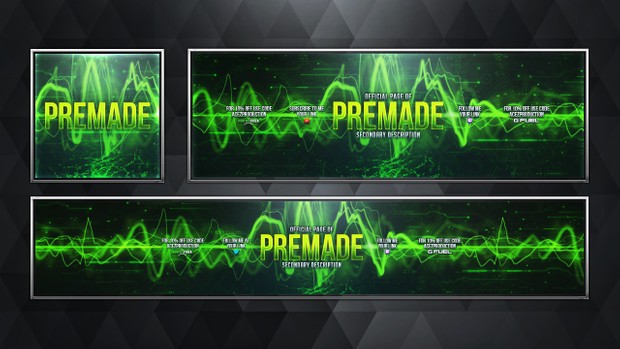 Social Media Revamp Pack V12 - Modern Warfare Remastered - Pre-made Design Service