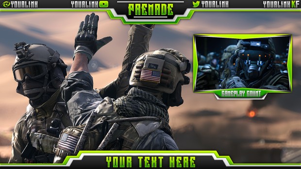 Stream Overlay Pack V2 - Twitch/Streaming Template PSD