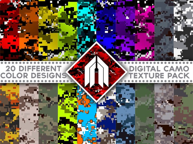 Camouflage Digital Pack