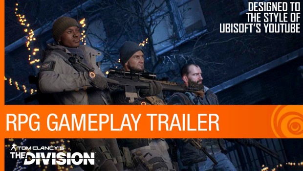 Tom Clancy's The Division - Ubisoft themed YouTube Thumbnail Template
