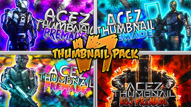 Thumbnail Pack V7 - Soldier Pop-Outs
