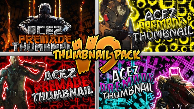 Thumbnail Pack V9 - Black Ops III Edition