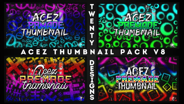 Thumbnail Pack V8 - Standard Text Edition