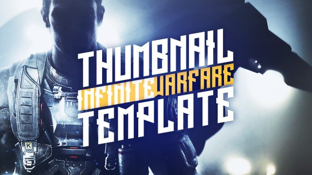 Infinite Warfare - YouTube Thumbnail Template