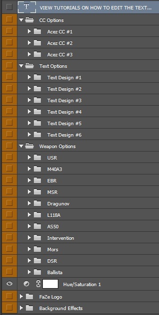 Clan Thumbnail Pack V1 - FaZe & Red Reserve - Revamped Edition