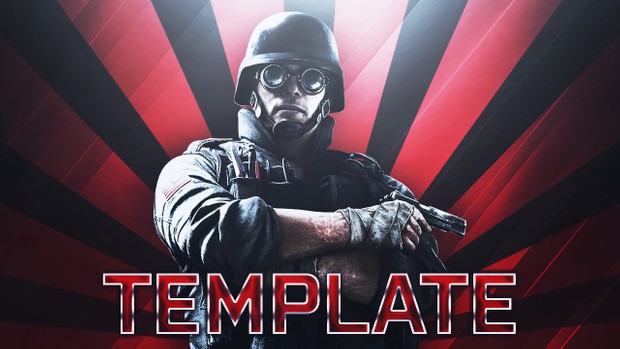 Rainbow Six Siege - Funny Moments - YouTube Thumbnail Template Pack