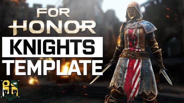 For Honor - YouTube Thumbnail Template Pack - Free Photoshop Template