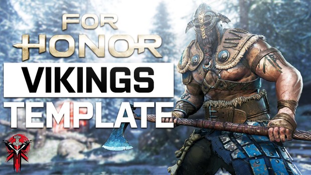 For Honor - YouTube Thumbnail Template Pack - Free Photoshop Template