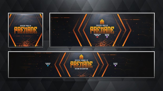 Social Media Revamp Pack V9 - Photoshop Template