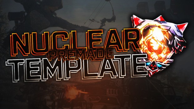 Black Ops 3 Nuclear Thumbnail Template - Photoshop Template