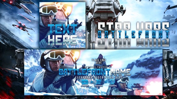 Star Wars Battlefront - Ultimate Twitter Revamp Pack - 8 Design in 1 Free Pack