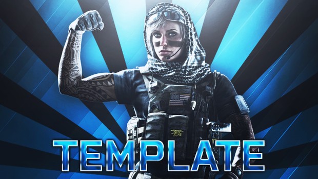 Rainbow Six Siege - Funny Moments - YouTube Thumbnail Template Pack
