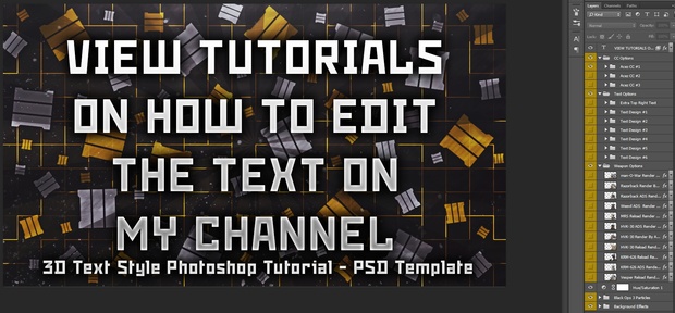 Pubstomping Thumbnail Template Pack V2 - Call of Duty: Black Ops III
