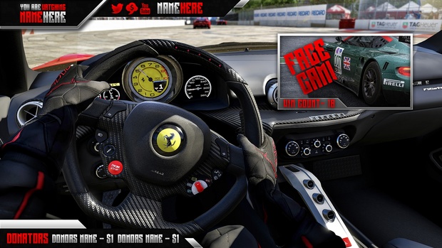 Forza Motorsport 6 Twitch Stream Overlay
