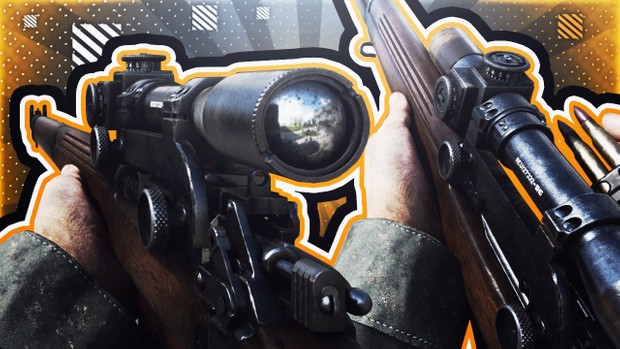 Call of Duty: WWII Sniper Rifle Cut-Out Render Pack