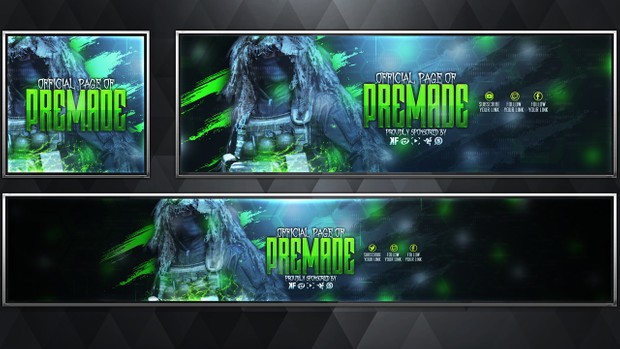 Ghillie Suit - Modern Warfare Remastered - Social Media Revamp Pack V23 - Photoshop Template
