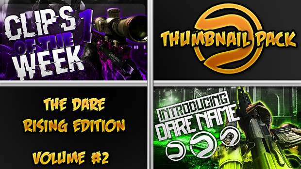 Clan Thumbnail Pack V2 - Dare Rising Edition