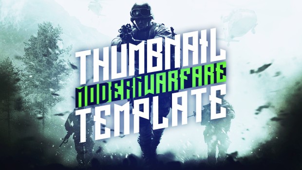 Modern Warfare Remastered - YouTube Thumbnail Template