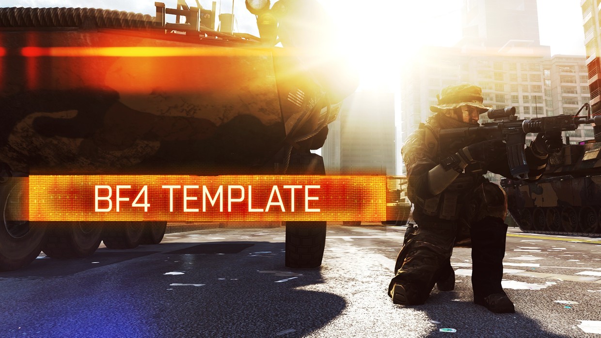 Battlefield 4 Thumbnail Pack - ACEZ Graphics Templates