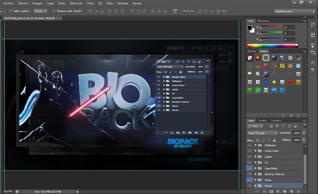 Exposed Biopack | Photoshop by 0so