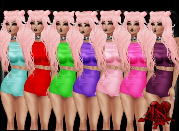 Pinup Outfit Pack (7 Colors)