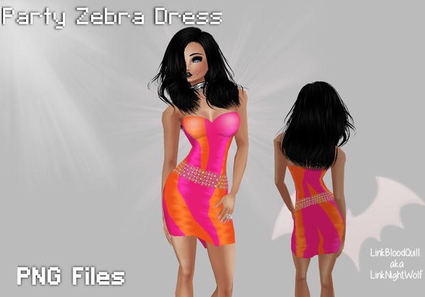 Party Zebra Dress