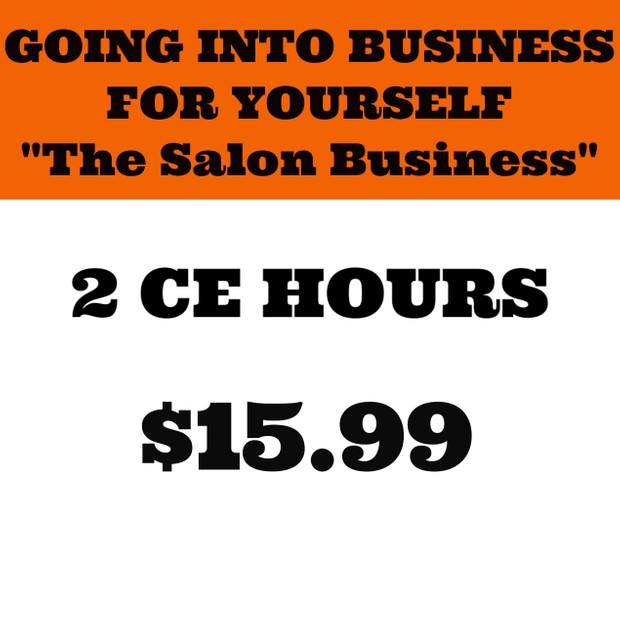 GOING INTO BUSINESS FOR YOURSELF