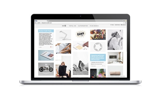 IRIS Premium Tumblr Theme