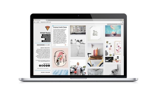 TITAN Premium Tumblr Theme