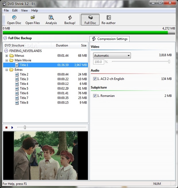 DVDShrink 3.2