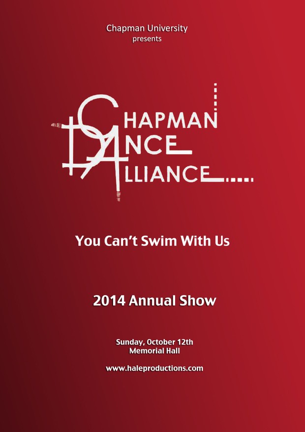 Chapman Dance Alliance 2014 - 17 - You Can't Swim With Us!