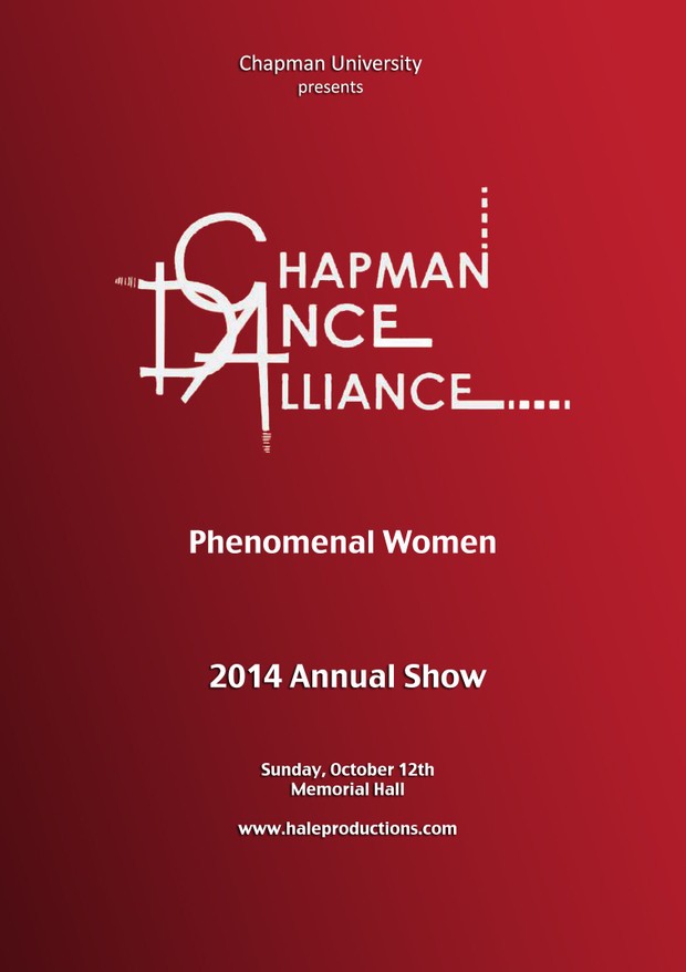 Chapman Dance Alliance 2014 - 05 - Phenomenal Women