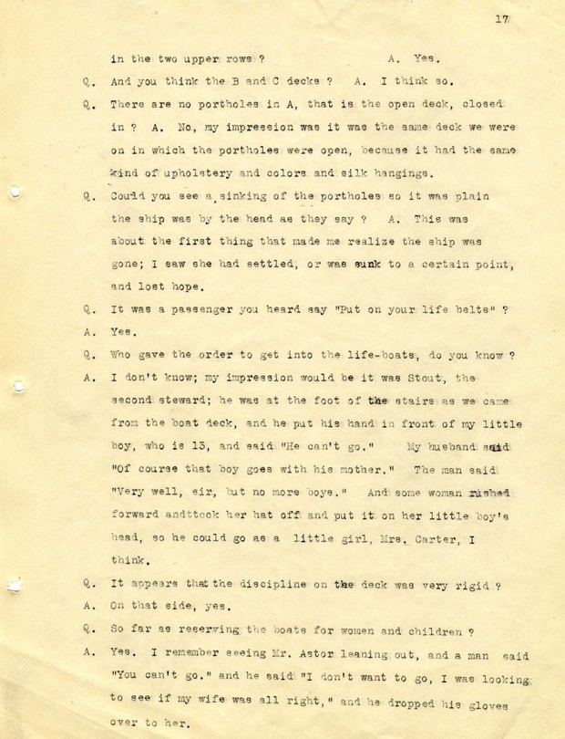 Titanic Disaster White Star Line and Passenger Court Documents - Download