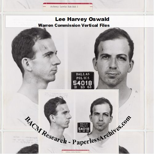 John F. Kennedy Assassination: Lee Harvey Oswald Warren Commission Vertical File