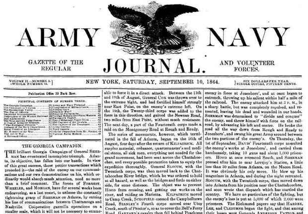 Civil War: Army Navy Journal & Gazette Volume 2
