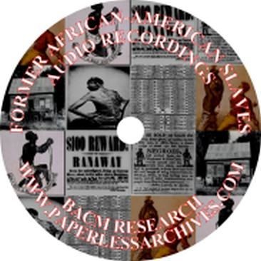 African American Slave Audio Recordings - Download